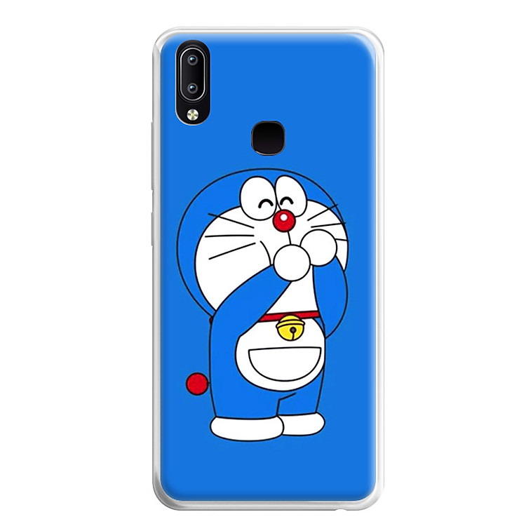 Ốp Lưng Dẻo Cho Điện Thoại Vivo Y91 - 0185 DOREMON02