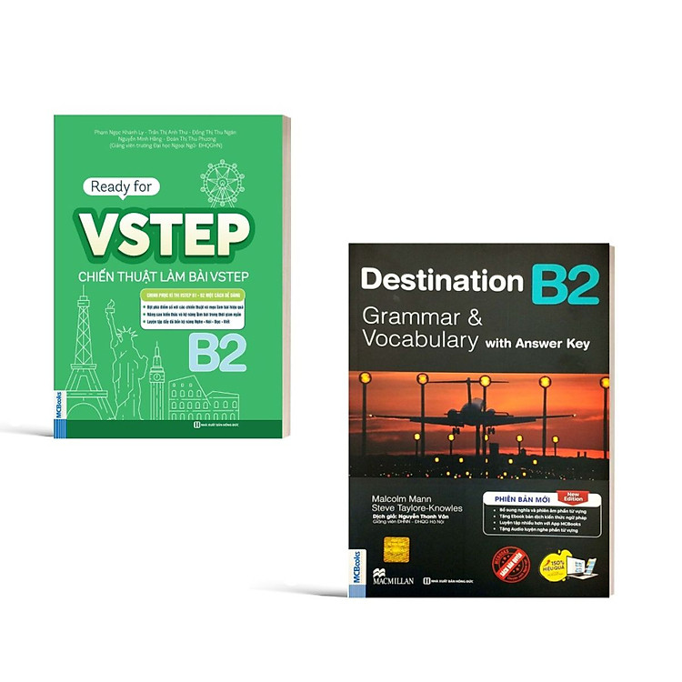 Luyện thi chứng chỉ Tiếng Anh trình độ B1, B2 – Destination B1, B2 và VSTEP B1, B2 – VStep B2+ Destination B2