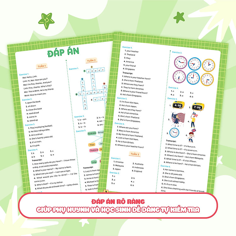 Phiếu bài tập cuối tuần Tiếng Anh 4 (Global) - Ảnh 4