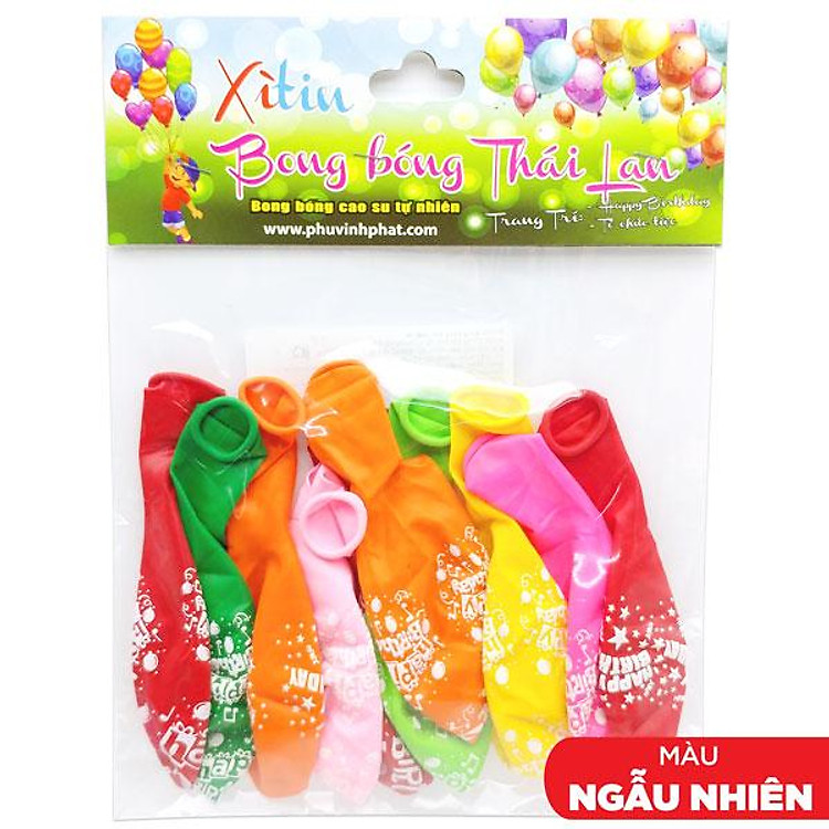 Bong Bóng Trang Trí Sinh Nhật