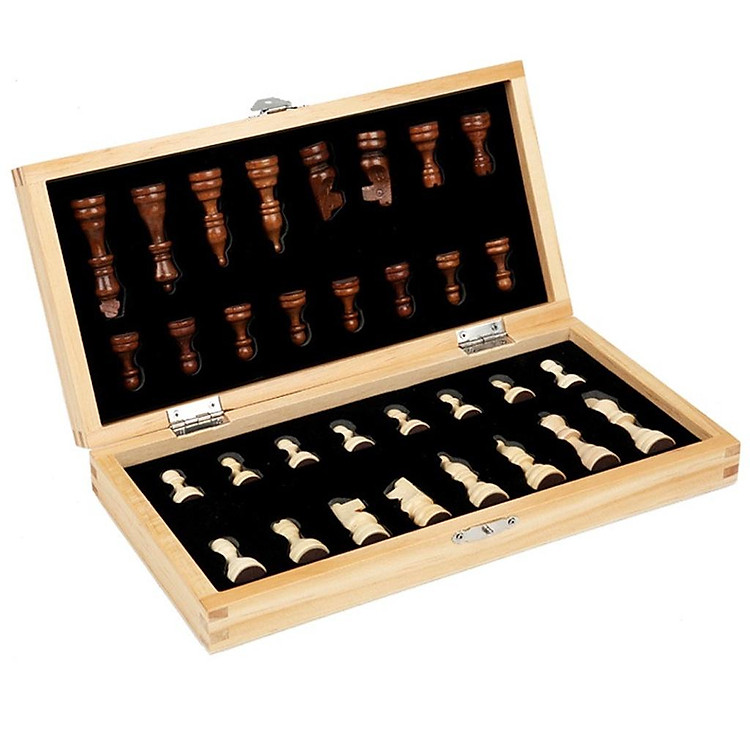 Cờ Vua Gỗ Nam Châm Siêu To 39cm Chính hãng Ưu đãi - Hình ảnh 3