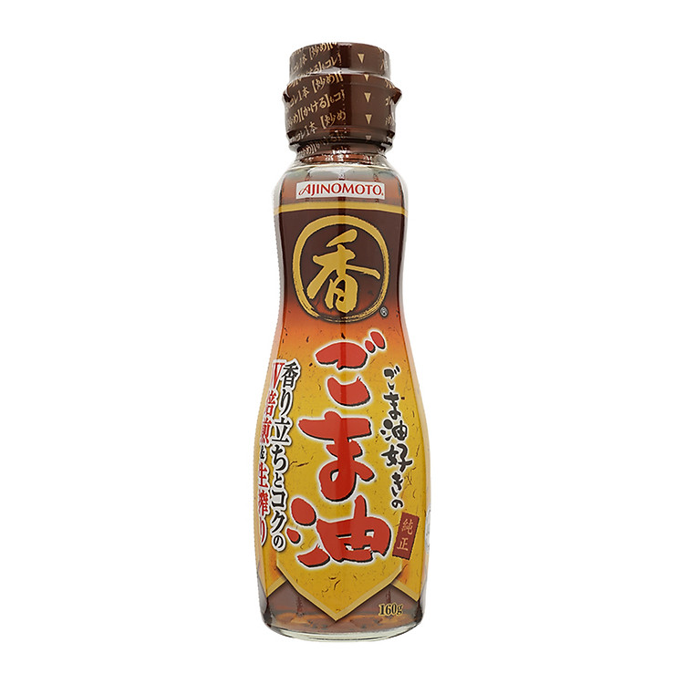 Dầu Mè Nguyên Chất Ajinomoto Nội Địa Nhật Bản 160g (Tặng Trà Sữa Macca)