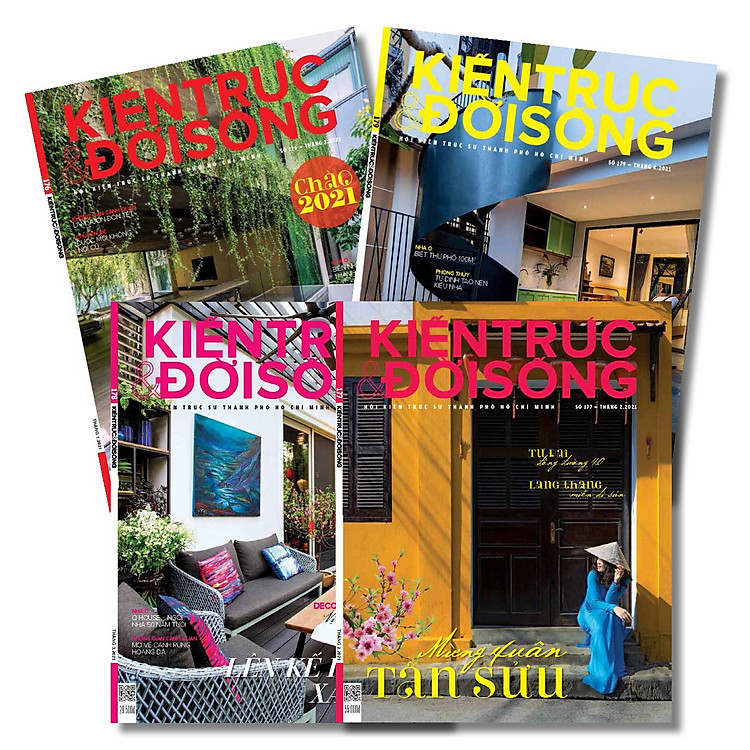 Tạp chí Kiến Trúc và Đời Sống (từ tháng 1 đến tháng 4 năm 2021)