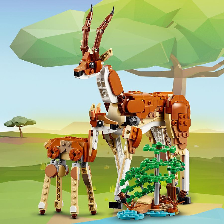 Đồ Chơi Lắp Ráp Safari LEGO 31150 Chính hãng Giá tốt - Hình ảnh 3