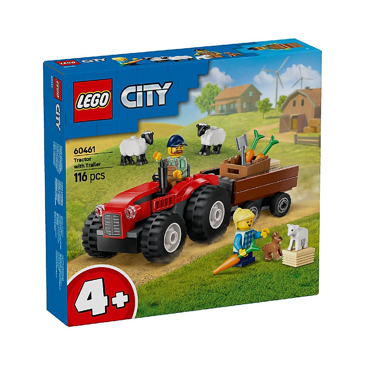 LEGO CITY 60461 Xe Công Nông Chính hãng Ưu đãi - Hình ảnh 2