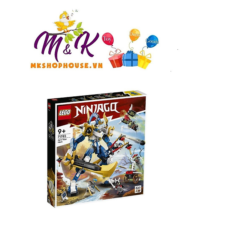 Mua tại Lazada: LEGO Ninjago 71785 Chiến Giáp Titan Jay Chính hãng Ưu đãi
