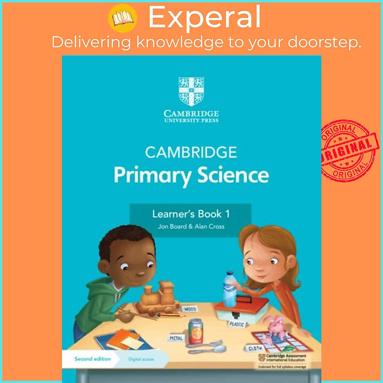Sách - Cambridge Primary Science Learner's Book 1 with Digital Access (1 Year) by Jon Board (UK edition, paperback)