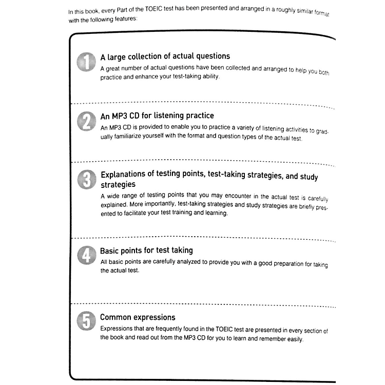 Hackers TOEIC Listening - Ảnh 2
