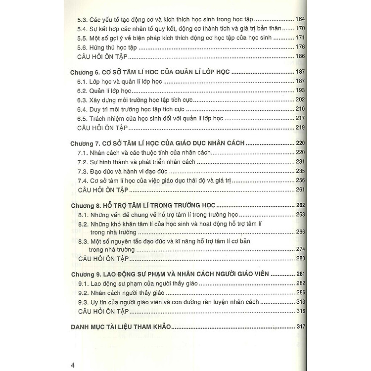 Giáo trình Tâm Lí Học Giáo Dục (Bản in năm 2024) - Ảnh 4