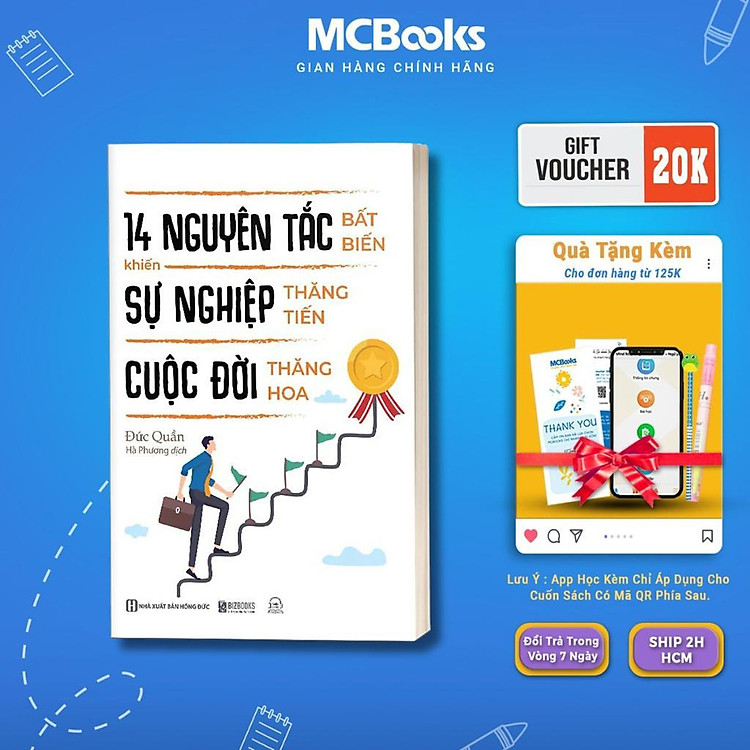 Mua tại Lazada :14 Nguyên Tắc Bất Biến Khiến Sự Nghiệp Thăng Tiến Cuộc Đời Thăng Hoa
