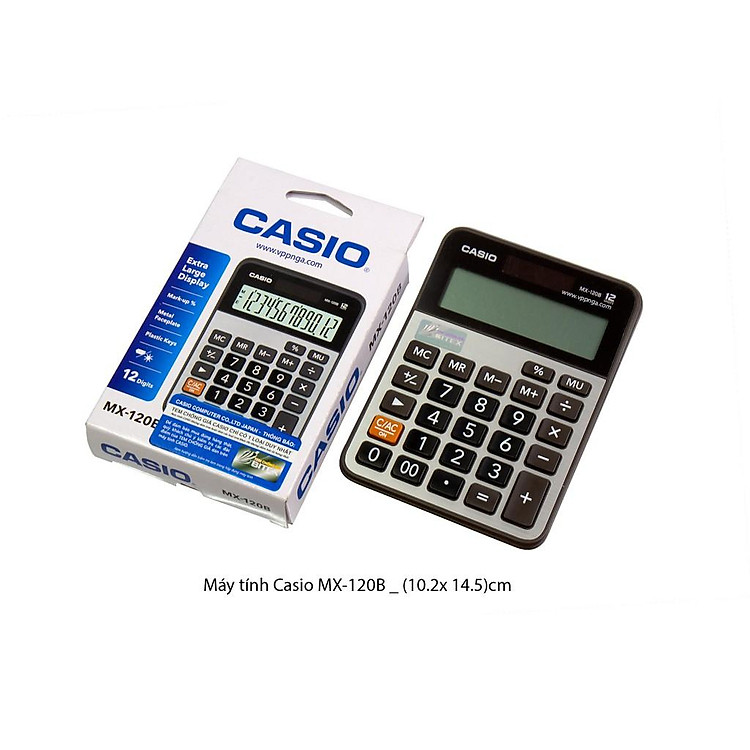 Máy Tính Casio MX-120B (12 số) - Ảnh 3