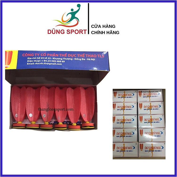 Hộp cầu đá TLS thi đấu 6 quả dùng cho thi đấu, học sinh, sinh viên