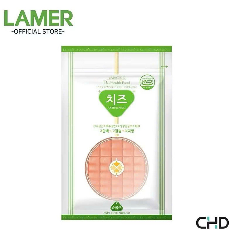 LAMER CHEESE SNACK CHO CHÓ PHÔ MAI LẠT & TẢO BẸ NĂNG LƯỢNG TỨC THÌ BỔ SUNG CANXI CHẤT XƠ [ 80g ]