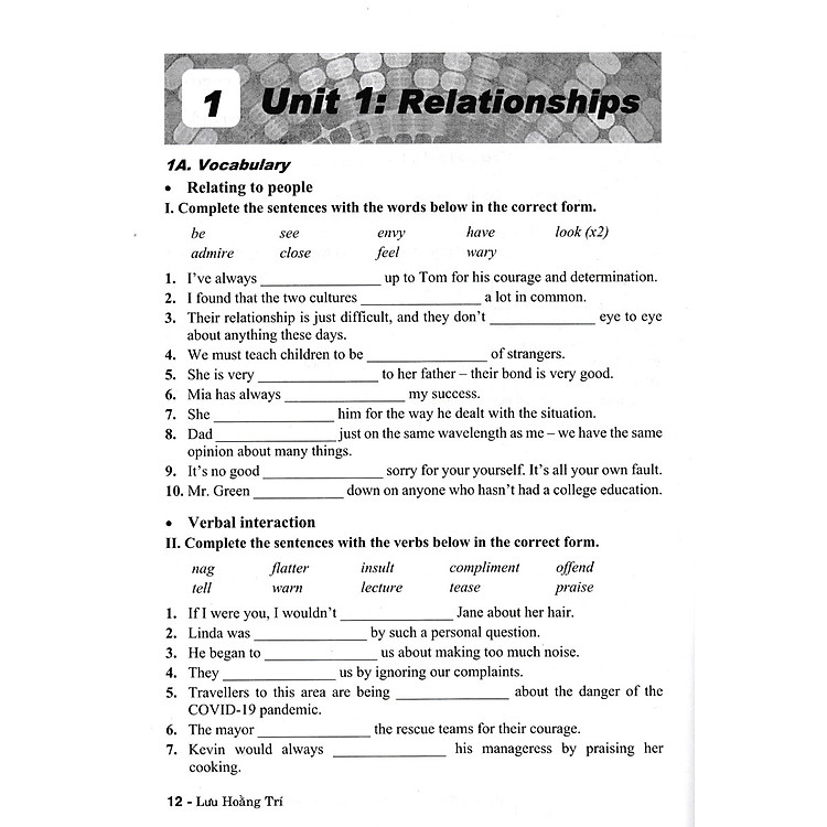 Bài Tập Tiếng Anh 12 - Không Đáp Án (Dùng Kèm SGK Chân Trời Sáng Tạo) - Ảnh 4