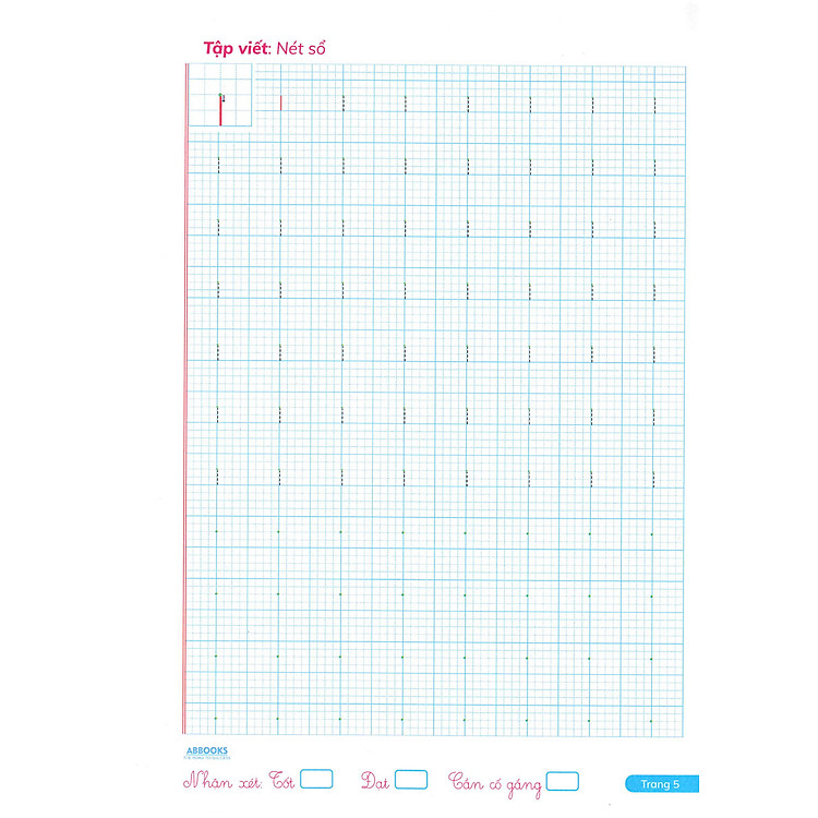Luyện Viết Nét Cơ Bản Và Chữ Số - Vở Ô Li Có Chữ Mẫu - Bé Chuẩn Bị Vào Lớp 1 (ABB) - Ảnh 4