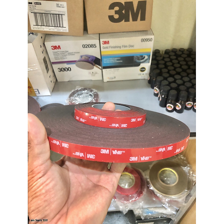 Băng keo cường lực 2 mặt VHB 3M 5952 (15mm x 10m) - Ảnh 5