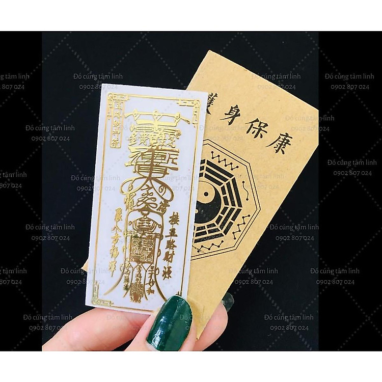 Linh phù NGŨ LỘ THẦN TÀI chiều tài chiêu vận khai mở tài vận đón lộc vào nhà, linh phù dán điện thoại đẹp lung linh