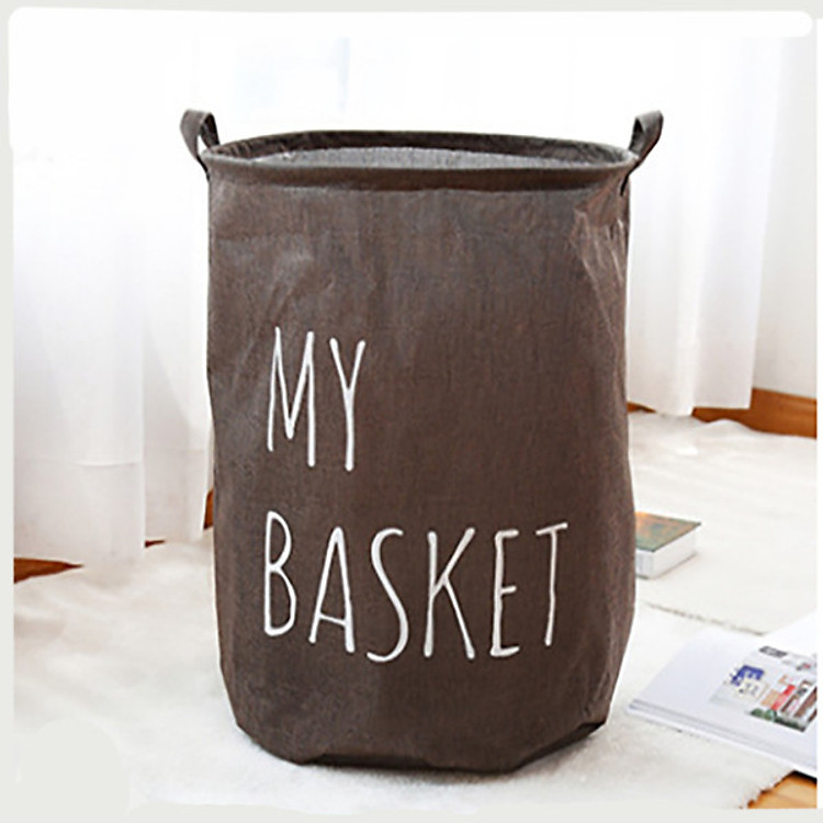 Giỏ đựng đồ size lớn 40x50cm đa năng hoạ tiết xinh xắn