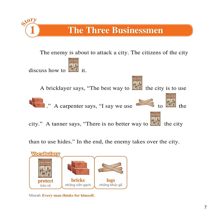 Learn English With Fables 3 - Học Tiếng Anh Qua Truyện Ngụ Ngôn (Tập 3) - Ảnh 2