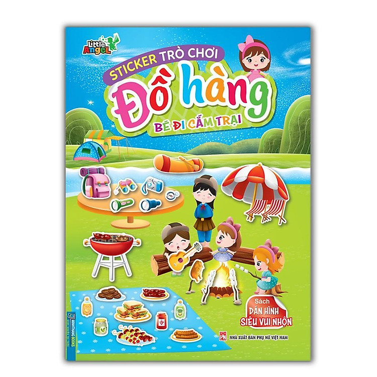 Sticker Trò Chơi Đồ Hàng Bé Đi Siêu Thị, Đến Tiệm Thú Cưng, Đi Mua Sắm, Trải Nghiệm Ẩm Thực, Đi Cắm Trại - Ảnh 6