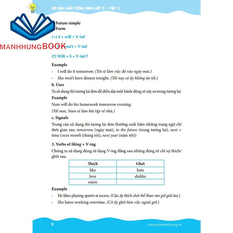 Em Học Giỏi Tiếng Anh Lớp 7 Tập 1 (Tái Bản Kèm CD) - Ảnh 5