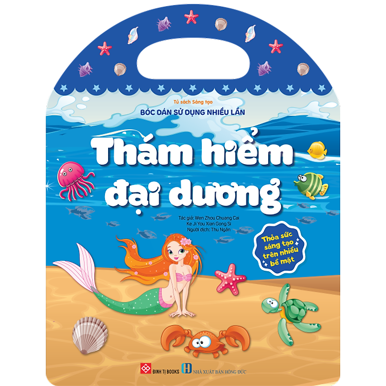 Sách Tủ Sách Sáng Tạo - Bóc Dán Sử Dụng Nhiều Lần