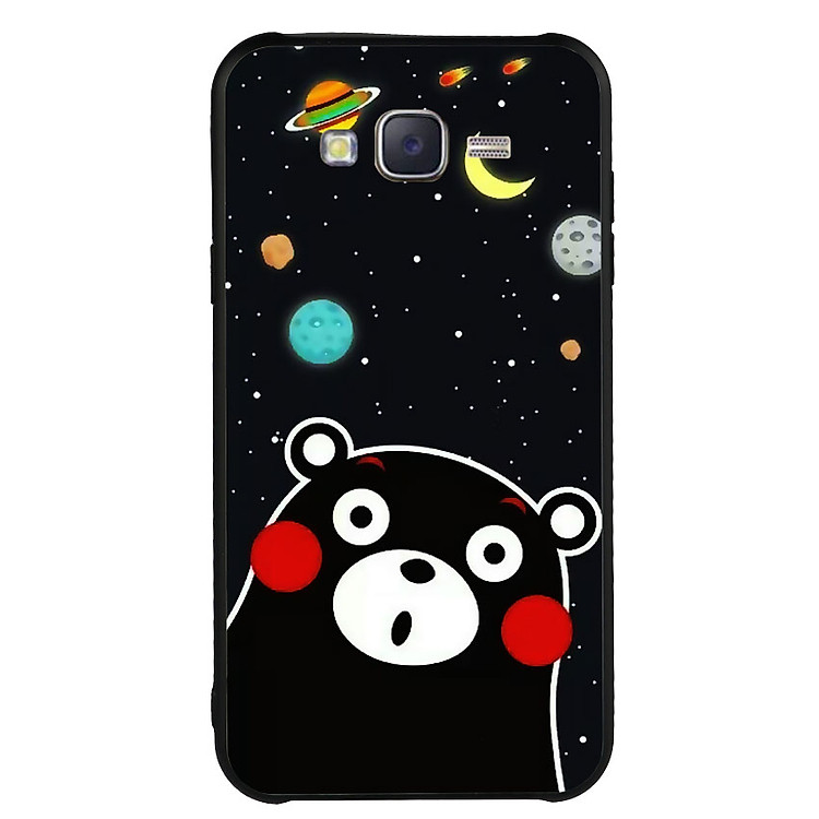 Ốp Lưng Viền TPU cho điện thoại Samsung Galaxy J7 2015 - 0345 BEAR03 - Hàng Chính Hãng