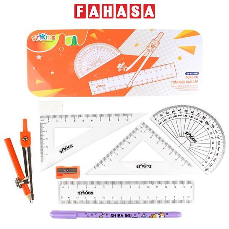Bộ Dụng Cụ Học Tập Stakids SK-MS109M (9 món)