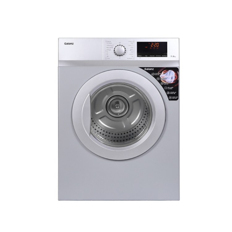 Máy Sấy Galanz 8kg DV-80T5C(S) - Hàng chính hãng( Chỉ giao HCM)