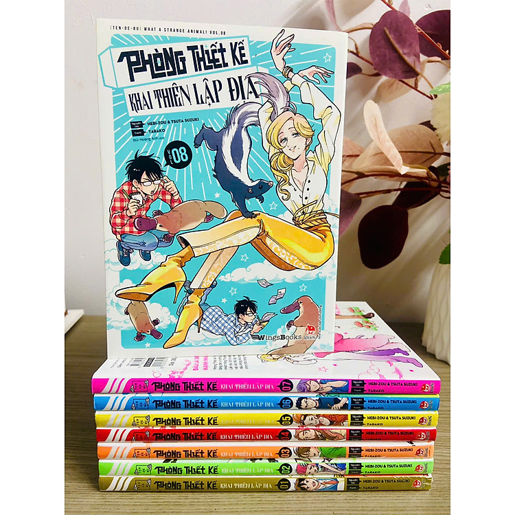 Truyện tranh Phòng Thiết Kế Khai Thiên Lập Địa full 6 tập (Chang Book)