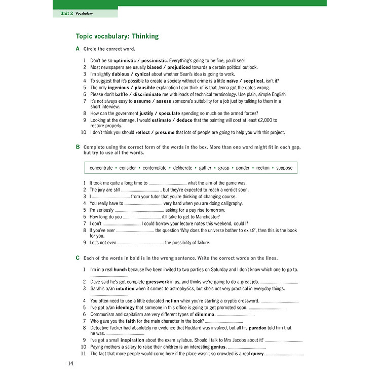 Destination C1 And C2 - Grammar And Vocabulary with Answer Key - Ảnh 8