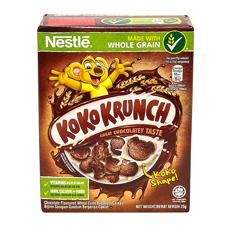 Bánh Ăn Sáng Nestle KoKo Krunch (25g)