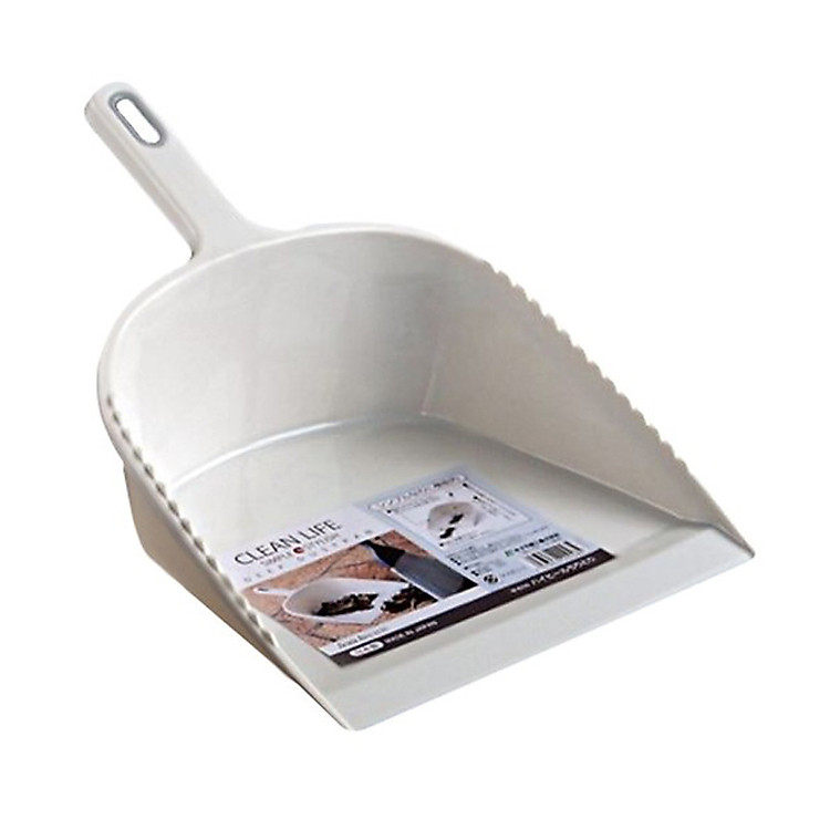 Xẻng nhựa cao cấp thiết kế tiện lợi (màu trắng ngà) - Nội địa Nhật Bản