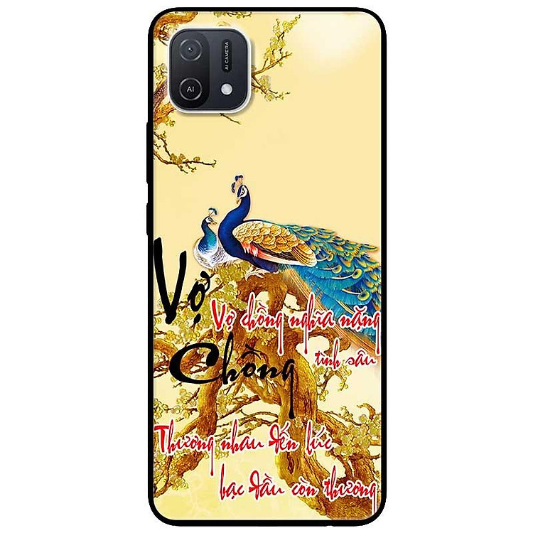 Ốp lưng dành cho Oppo A16K - Oppo A36 / A76 - Oppo Reno 7z 5G - Thư Pháp Vợ Chồng