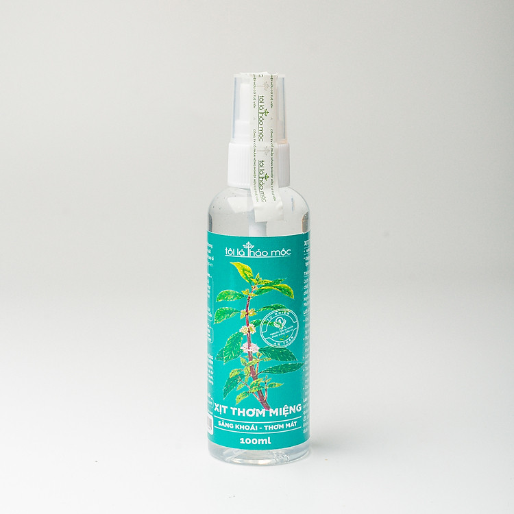 Xịt thơm miệng bạc hà Tôi Là Thảo Mộc 100ml