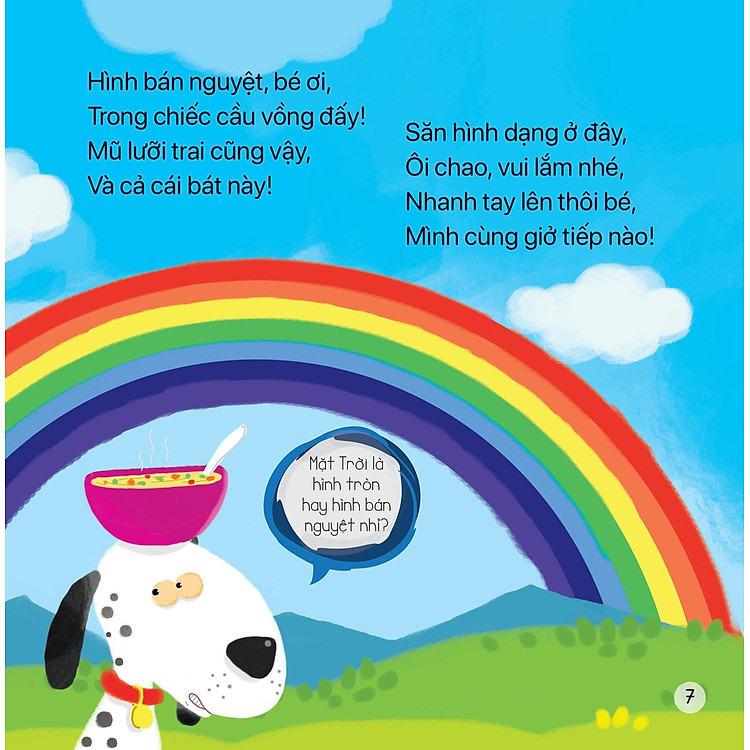 Thơ Hay Cho Bé - Học Về Hình Dạng - Ảnh 7