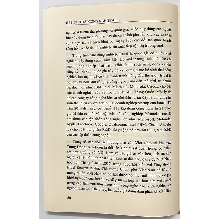 Hệ Sinh Thái Công Nghiệp 4.0 Nghiên Cứu Trường Hợp ISRAEL Và Gợi Mở Cho Việt Nam - Ảnh 5
