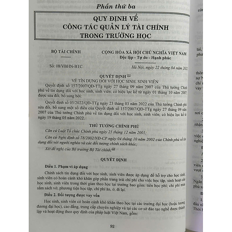 Sổ Tay Kế Toán Trường Học – Quy Định Về Công Khai Thu Chi, Quản Lý Tài Chính Trong Trường Học (V2504D) - Ảnh 7