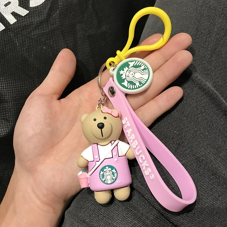 Móc khóa Gấu Starbucks