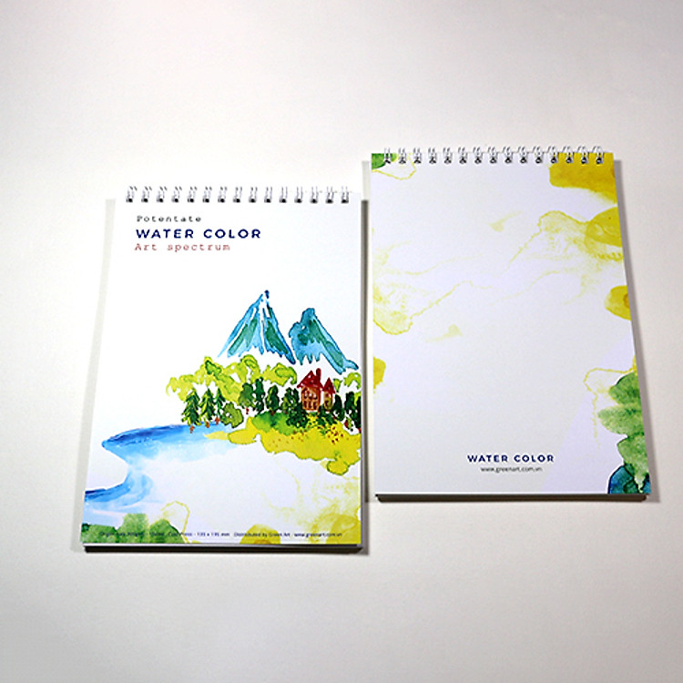 Sổ Vẽ Màu Nước A5 (15 tờ, 300gsm)