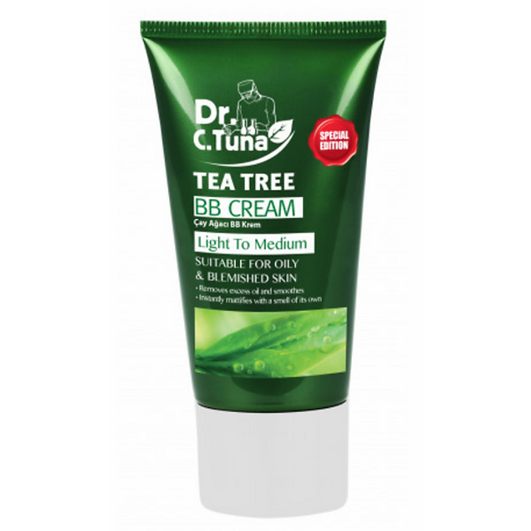 Kem Trang Điểm BB Chiết Xuất Tea Tree - Farmasi Tea Tree Bb Cream – Light To Medium (50ml)