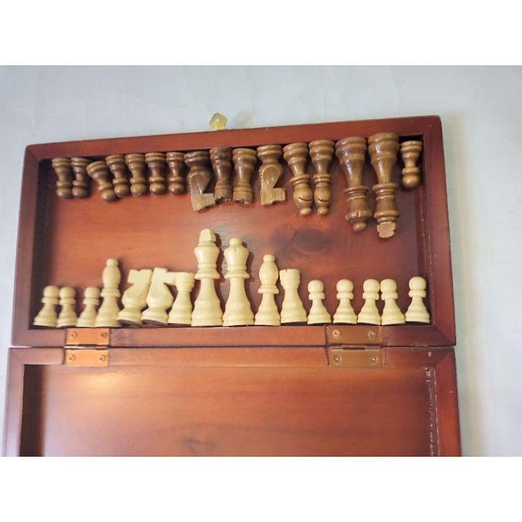 Mua Bộ cờ vua gỗ 35x35cm - CVG35Đ Chính hãng Tiết kiệm - Hình ảnh 4