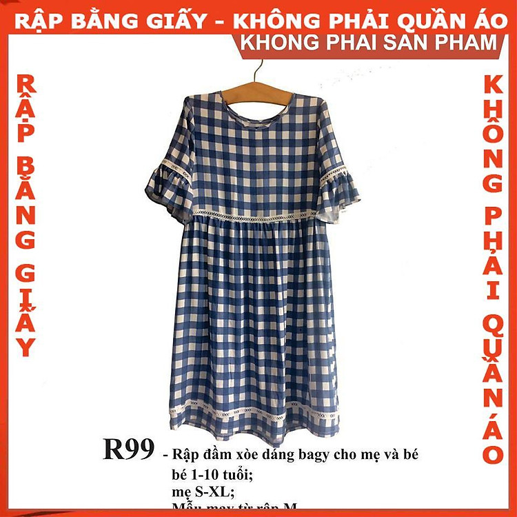 Rập giấy mã R99 (BẢN VẼ) – XL
