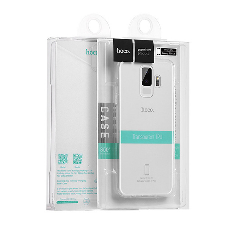 Ốp lưng Samsung Galaxy S9/S9 Plus Hoco dẻo trong suốt - chính hãng
