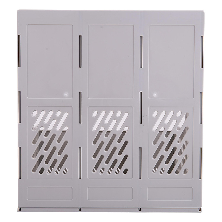 Khay Tài Liệu Nhựa Cứng 3 Ngăn Deli 9845 - Ảnh 6