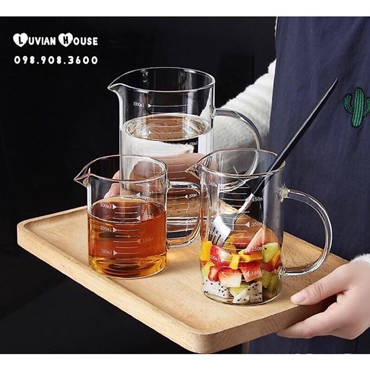 Ca Định Lượng Thủy Tinh Chịu Nhiệt