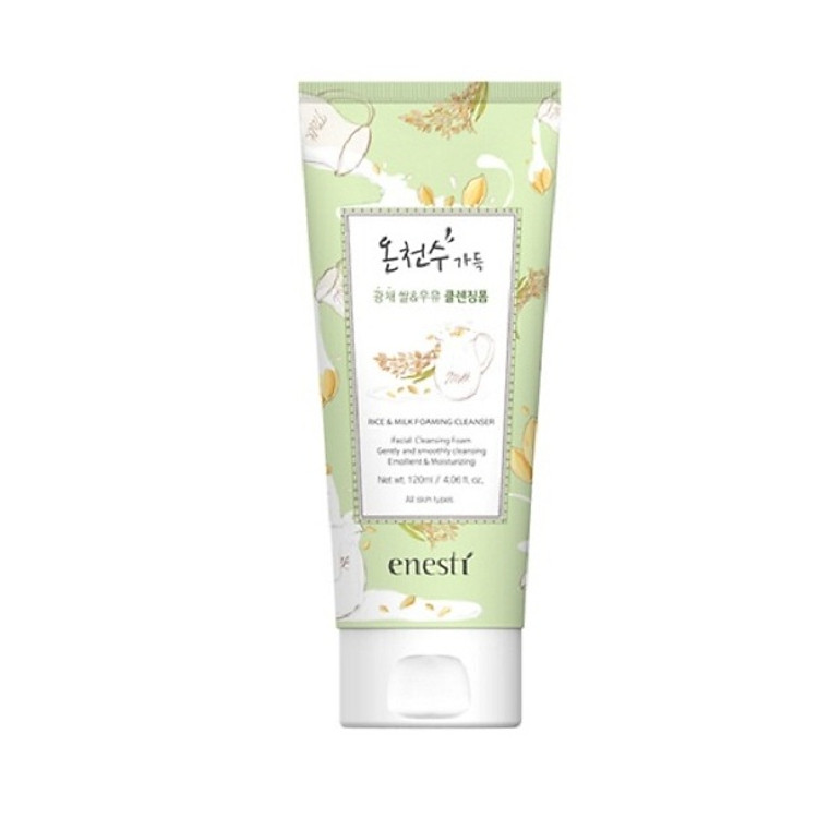 Sữa rửa mặt trắng da hỗ trợ trị mụn chiết xuất thảo dược ENESTI hàn quốc ( 120ml)