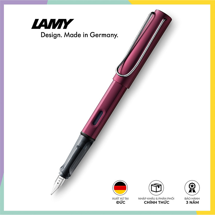 Bút Máy Lamy Al-Star Dark Purple 029 - Ngòi F - Ảnh 2