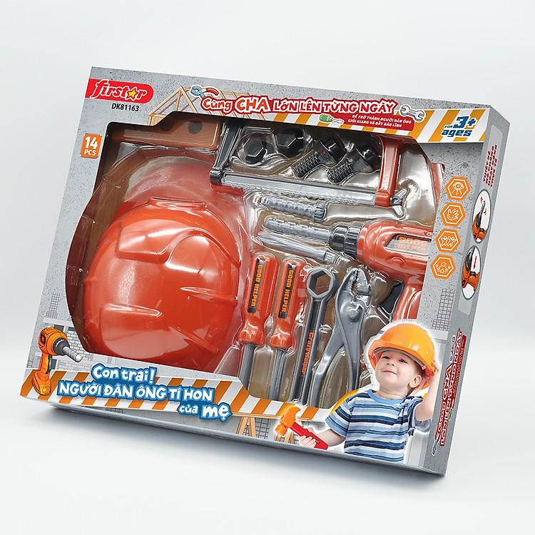 Bộ Dụng Cụ Đồ Chơi Bé 14 Chi Tiết Chính hãng Ưu đãi