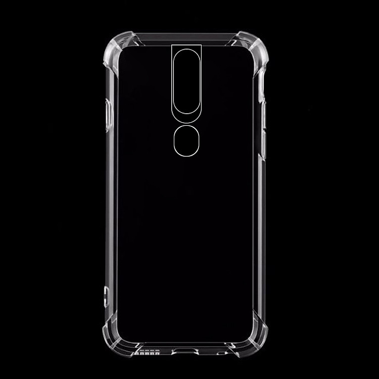 Ốp Lưng Dành Cho OPPO F11 Pro Chống Sốc 4 Đầu 2020 Silicone Dẻo Trong Suốt